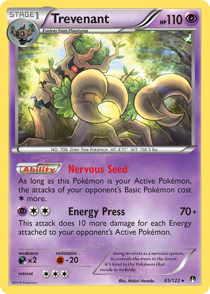 Trevenant (65/122) [XY: BREAKpoint] | Good Games North