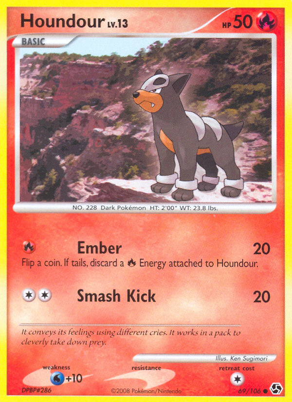 Houndour (69/106) [Diamond & Pearl: Great Encounters] | Good Games North