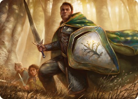 Boromir, Warden of the Tower Art Card [The Lord of the Rings: Tales of Middle-earth Art Series] | Good Games North