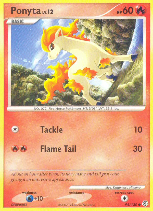 Ponyta (94/130) [Diamond & Pearl: Base Set] | Good Games North