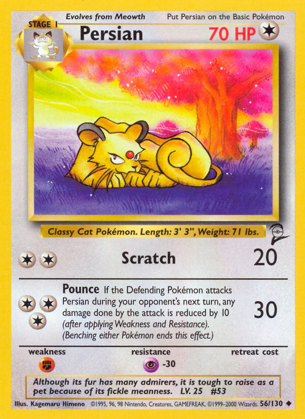 Persian (56/130) [Base Set 2] | Good Games North