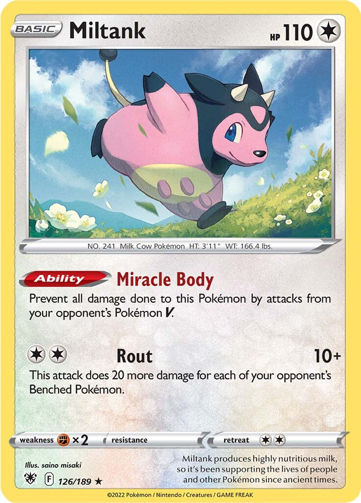 Miltank (126/189) [Sword & Shield: Astral Radiance] | Good Games North