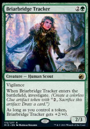 Briarbridge Tracker (Promo Pack) [Innistrad: Midnight Hunt Promos] | Good Games North
