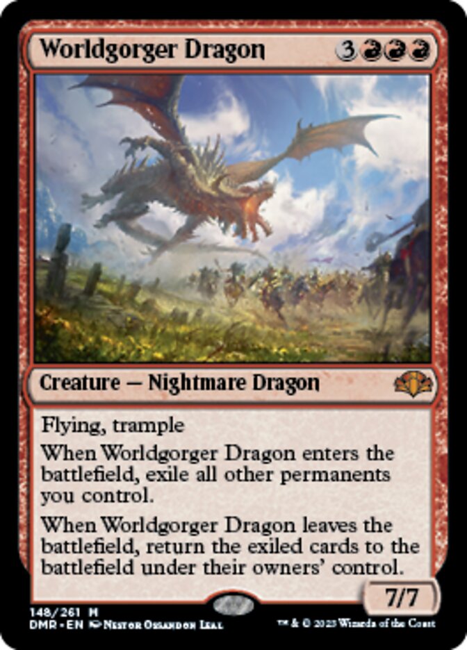 Worldgorger Dragon [Dominaria Remastered] | Good Games North