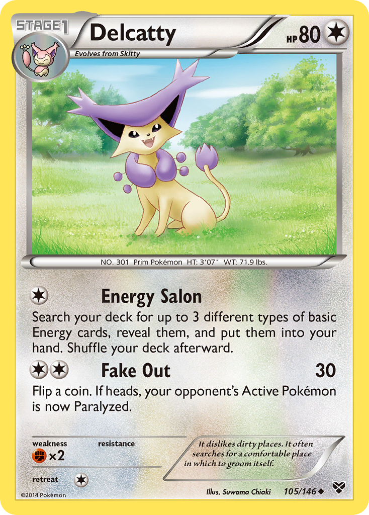 Delcatty (105/146) [XY: Base Set] | Good Games North