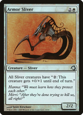 Armor Sliver [Premium Deck Series: Slivers] | Good Games North