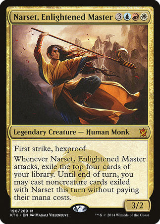 Narset, Enlightened Master [Khans of Tarkir] | Good Games North