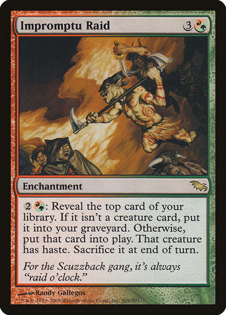 Impromptu Raid [Shadowmoor] | Good Games North