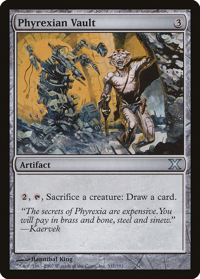 Phyrexian Vault [Tenth Edition] | Good Games North