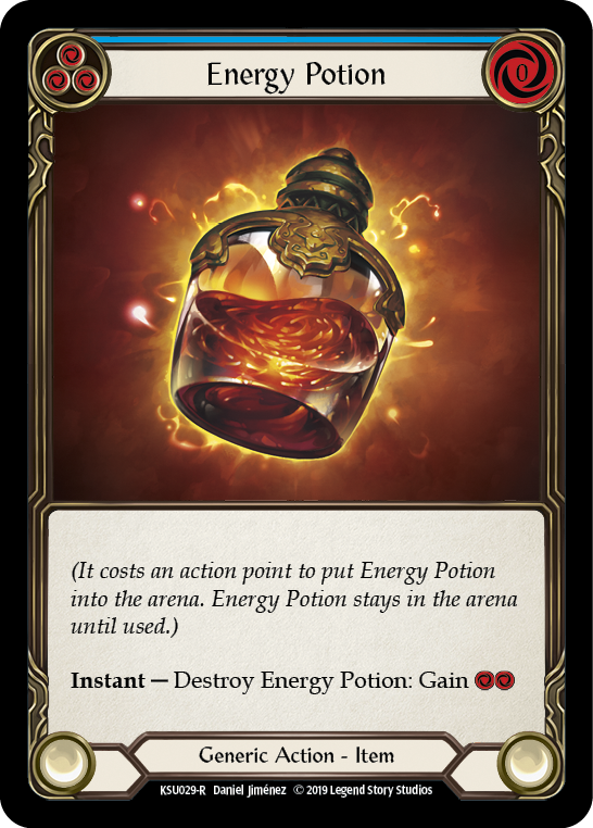 Energy Potion [KSU029-R] 1st Edition Normal | Good Games North