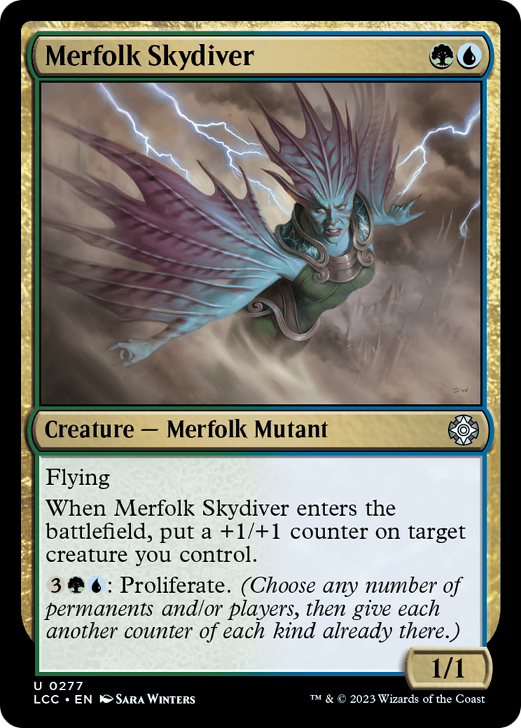 Merfolk Skydiver [The Lost Caverns of Ixalan Commander] | Good Games North