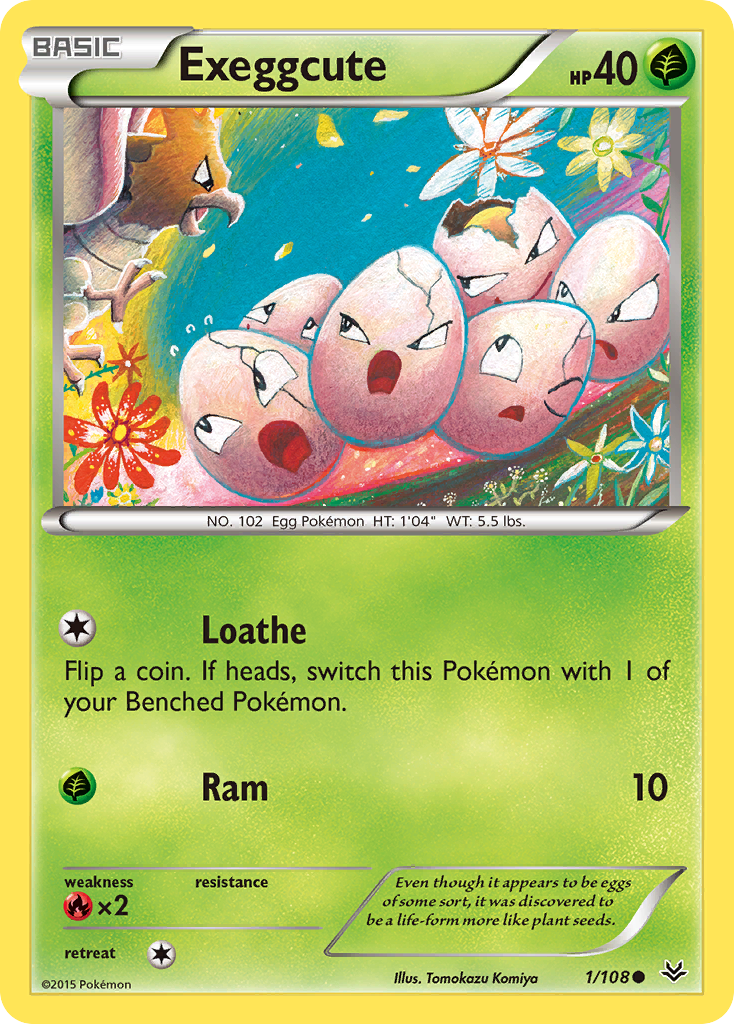 Exeggcute (1/108) [XY: Roaring Skies] | Good Games North