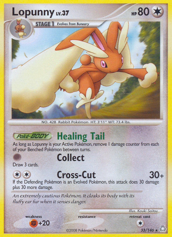 Lopunny (33/146) [Diamond & Pearl: Legends Awakened] | Good Games North