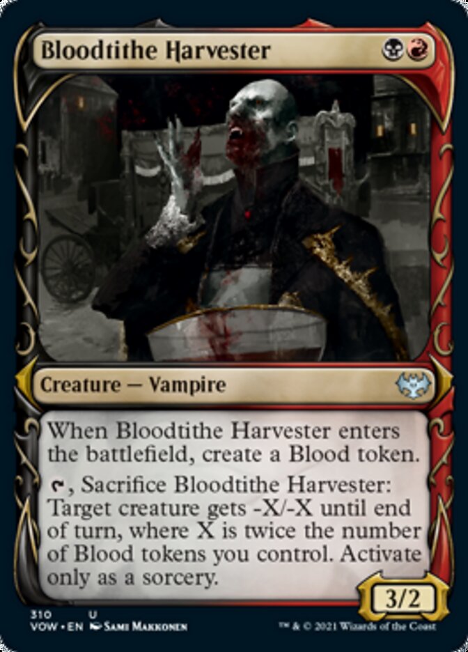 Bloodtithe Harvester (Showcase Fang Frame) [Innistrad: Crimson Vow] | Good Games North