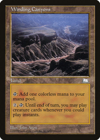 Winding Canyons [Weatherlight] | Good Games North