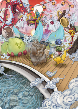 March of Otherworldly Light Art Card [Kamigawa: Neon Dynasty Art Series] | Good Games North