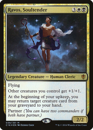 Ravos, Soultender [Commander 2016] | Good Games North