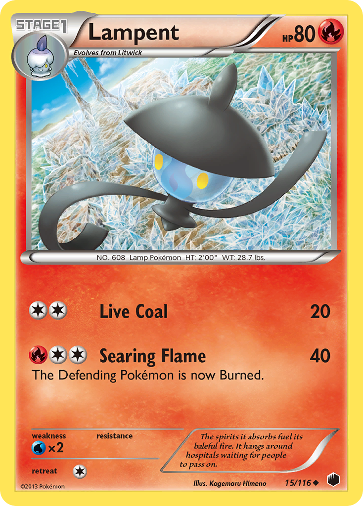 Lampent (15/116) [Black & White: Plasma Freeze] | Good Games North
