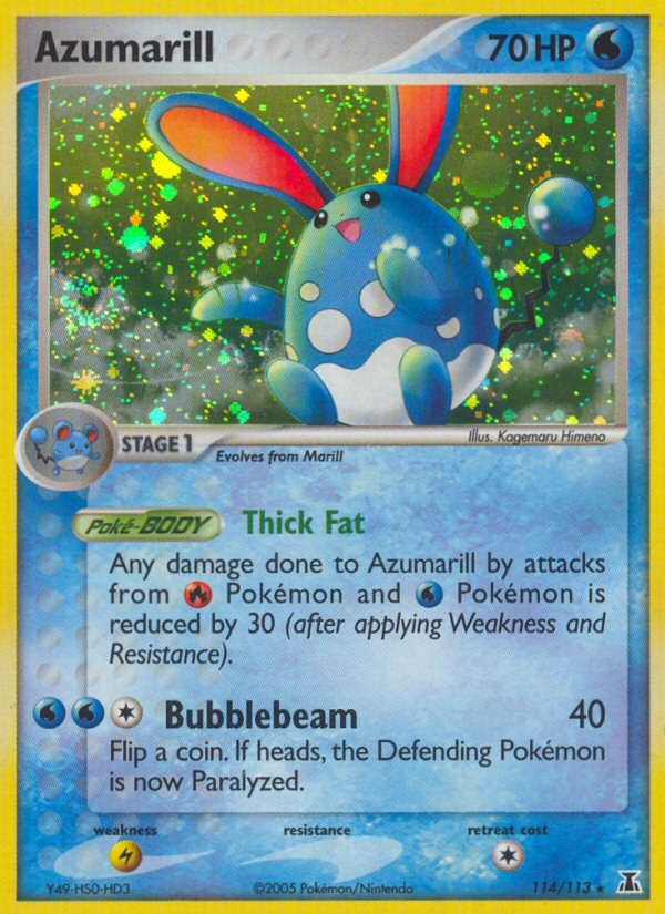 Azumarill (114/113) [EX: Delta Species] | Good Games North