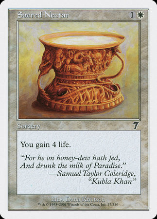 Sacred Nectar [Seventh Edition] | Good Games North