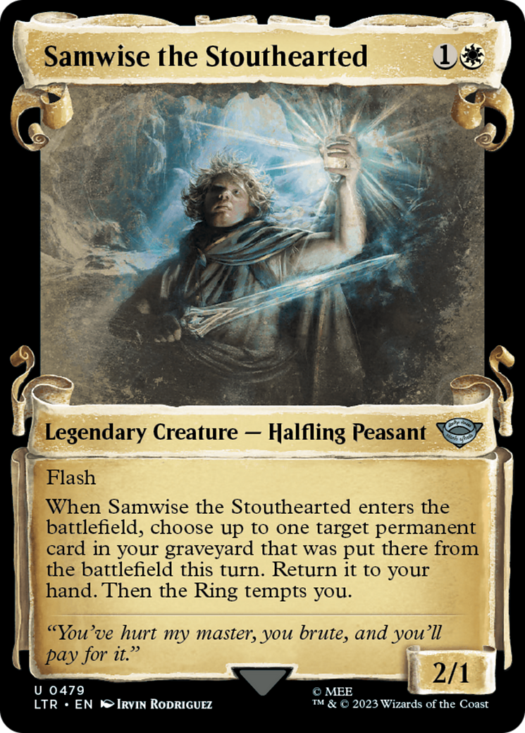 Samwise the Stouthearted [The Lord of the Rings: Tales of Middle-Earth Showcase Scrolls] | Good Games North