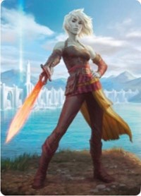 Nahiri, Heir of the Ancients 1 Art Card [Zendikar Rising Art Series] | Good Games North