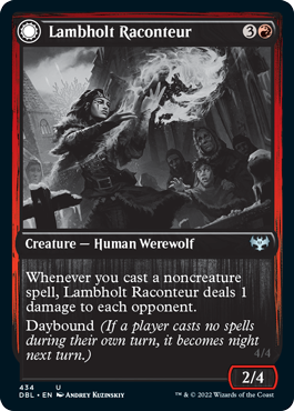 Lambholt Raconteur // Lambholt Ravager [Innistrad: Double Feature] | Good Games North
