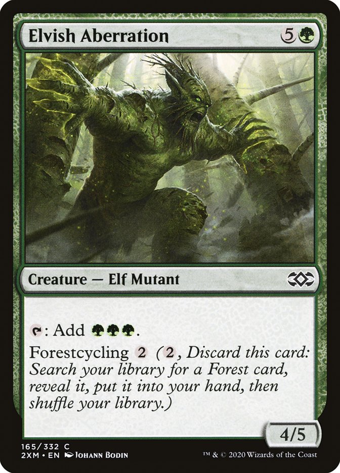 Elvish Aberration [Double Masters] | Good Games North