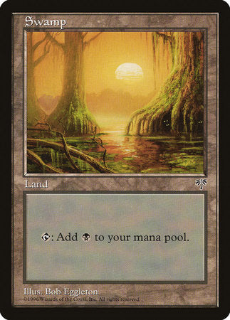 Swamp (Mossy Roots) [Mirage] | Good Games North