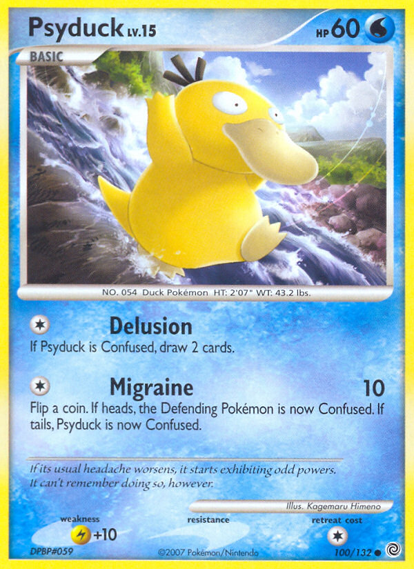 Psyduck (100/132) [Diamond & Pearl: Secret Wonders] | Good Games North