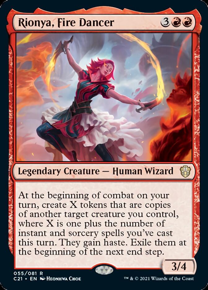 Rionya, Fire Dancer [Commander 2021] | Good Games North