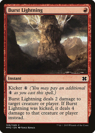 Burst Lightning [Modern Masters 2015] | Good Games North
