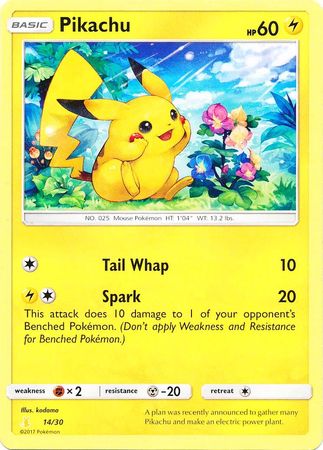 Pikachu (14/30) [Sun & Moon: Trainer Kit - Alolan Raichu] | Good Games North