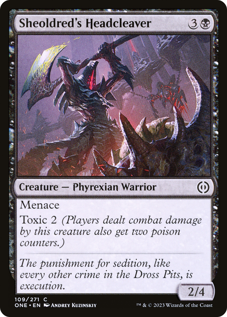Sheoldred's Headcleaver [Phyrexia: All Will Be One] | Good Games North