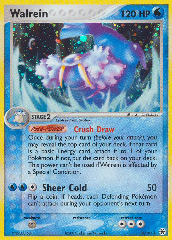 Walrein (15/101) [EX: Hidden Legends] | Good Games North