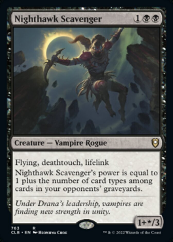 Nighthawk Scavenger [Commander Legends: Battle for Baldur's Gate] | Good Games North