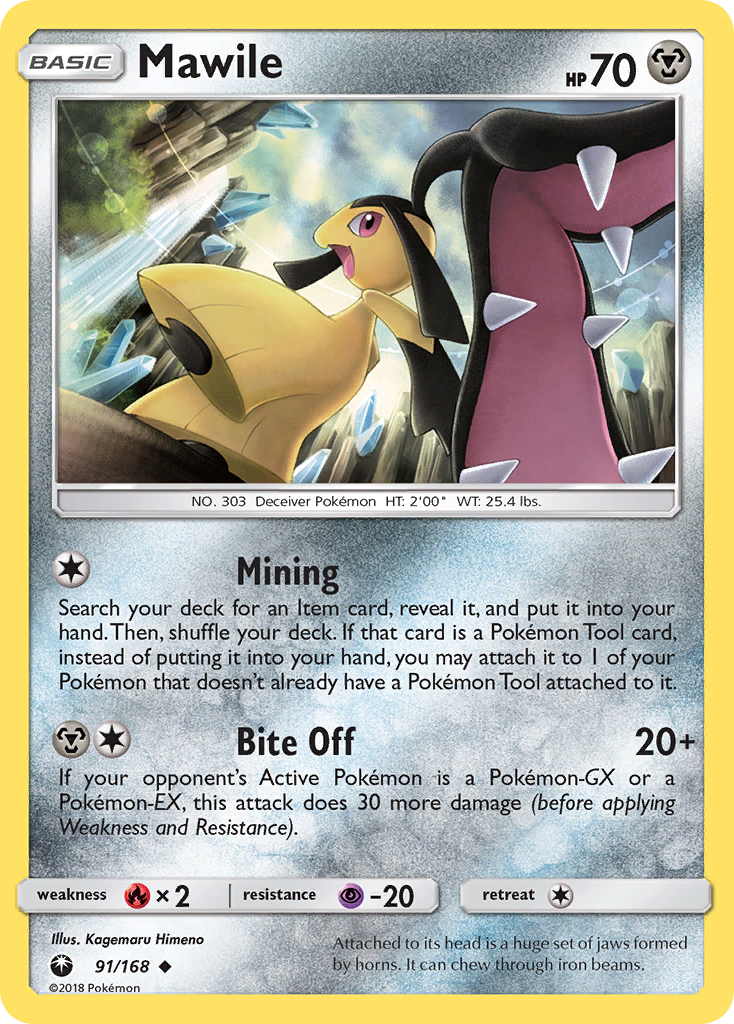 Mawile (91/168) [Sun & Moon: Celestial Storm] | Good Games North