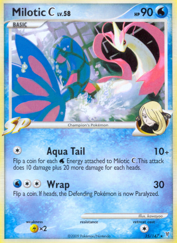 Milotic C (35/147) [Platinum: Supreme Victors] | Good Games North