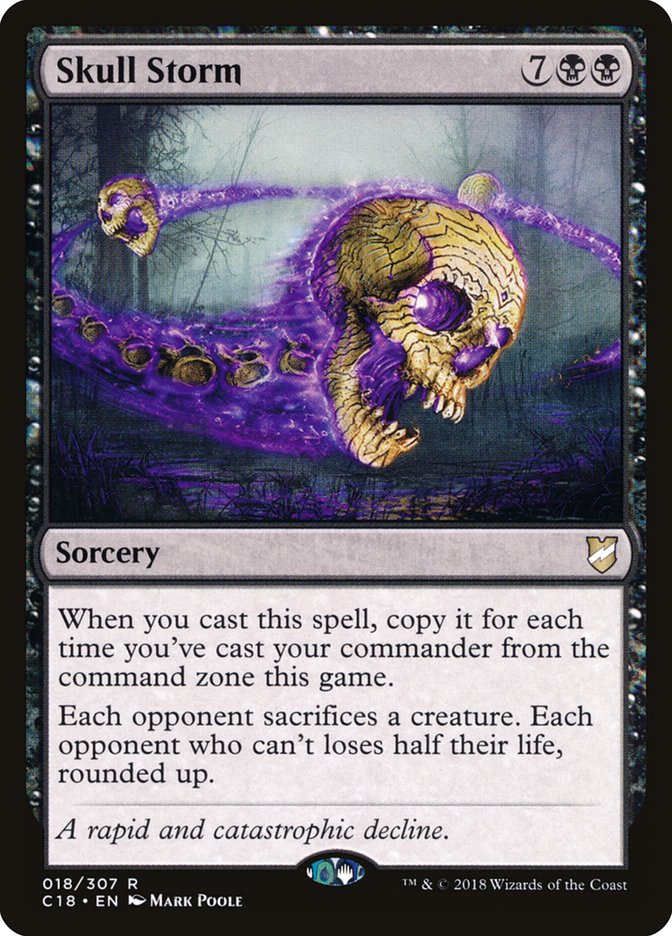 Skull Storm [Commander 2018] | Good Games North