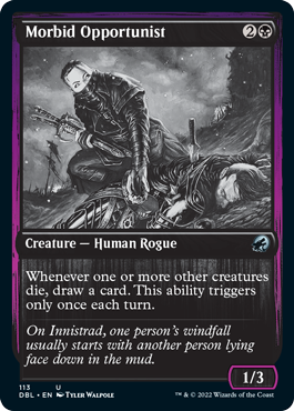 Morbid Opportunist [Innistrad: Double Feature] | Good Games North