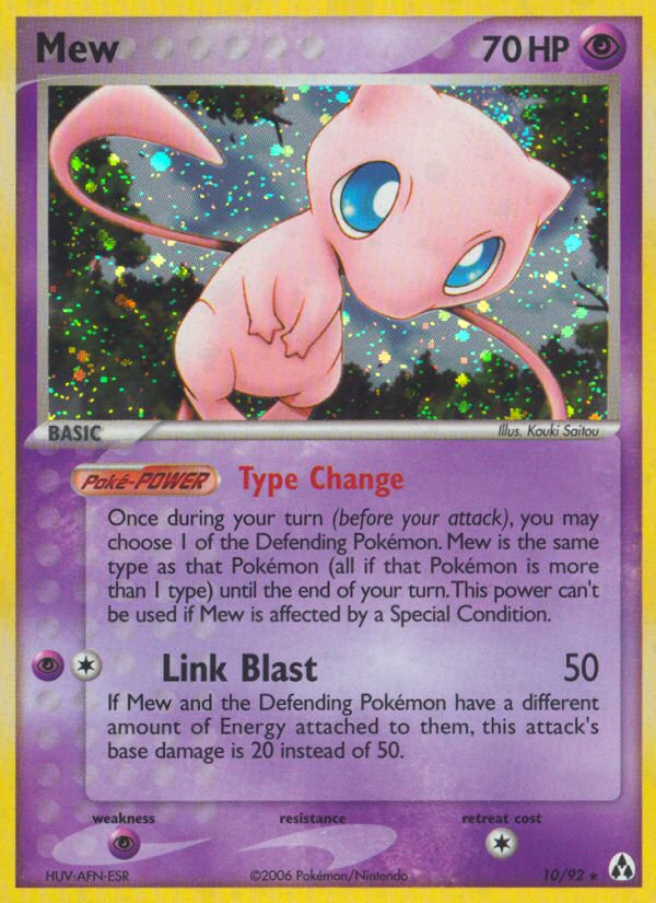 Mew (10/92) [EX: Legend Maker] | Good Games North