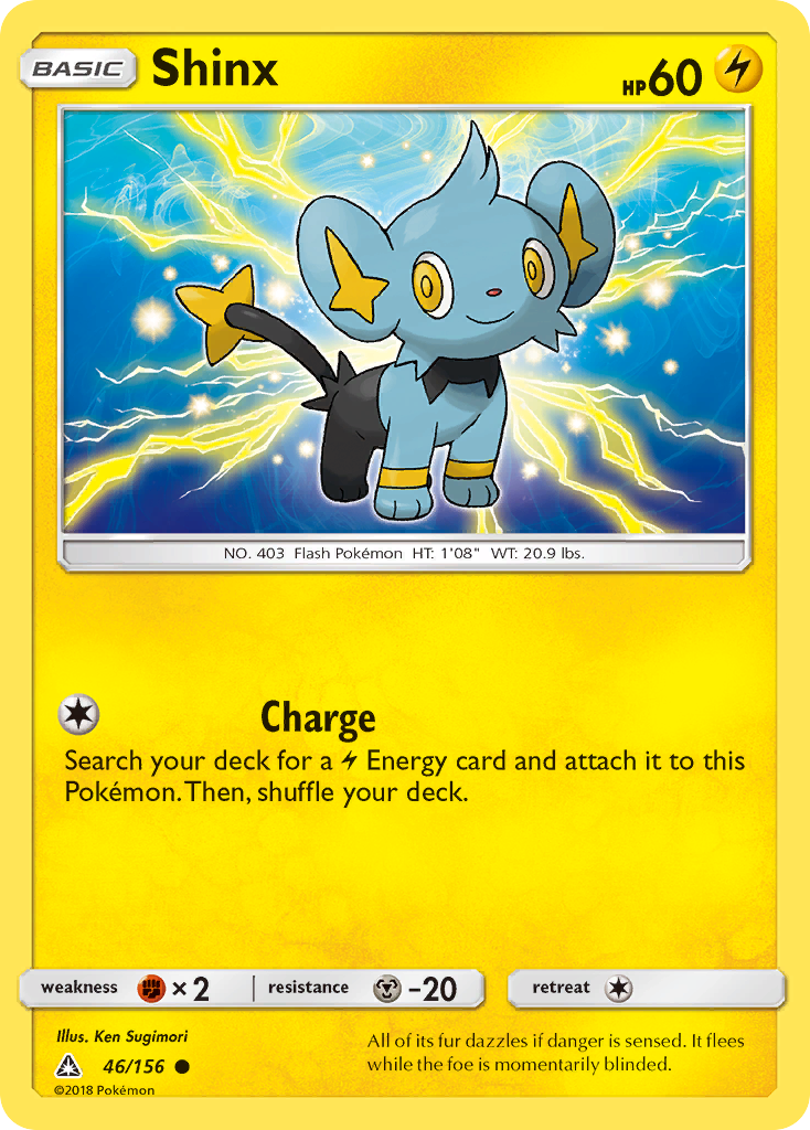 Shinx (46/156) [Sun & Moon: Ultra Prism] | Good Games North