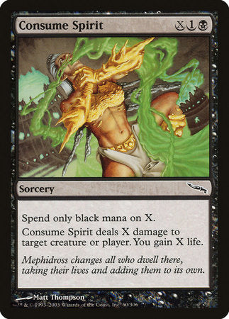Consume Spirit [Mirrodin] | Good Games North