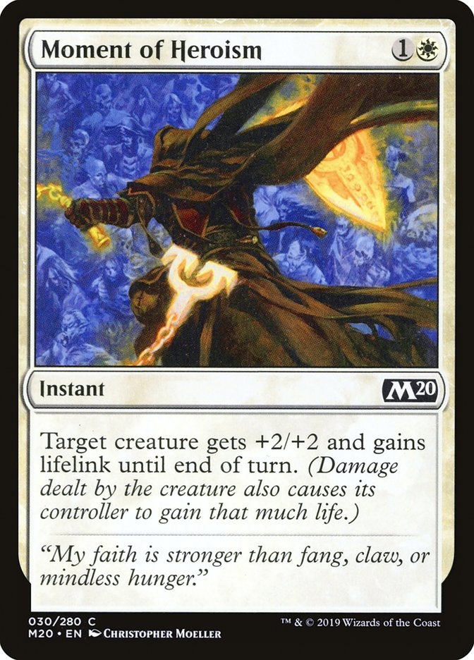 Moment of Heroism [Core Set 2020] | Good Games North