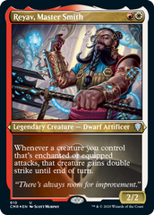 Reyav, Master Smith (Foil Etched) [Commander Legends] | Good Games North