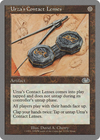Urza's Contact Lenses [Unglued] | Good Games North