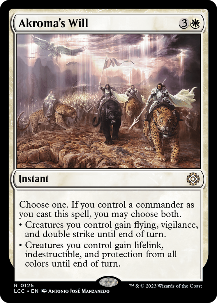 Akroma's Will [The Lost Caverns of Ixalan Commander] | Good Games North