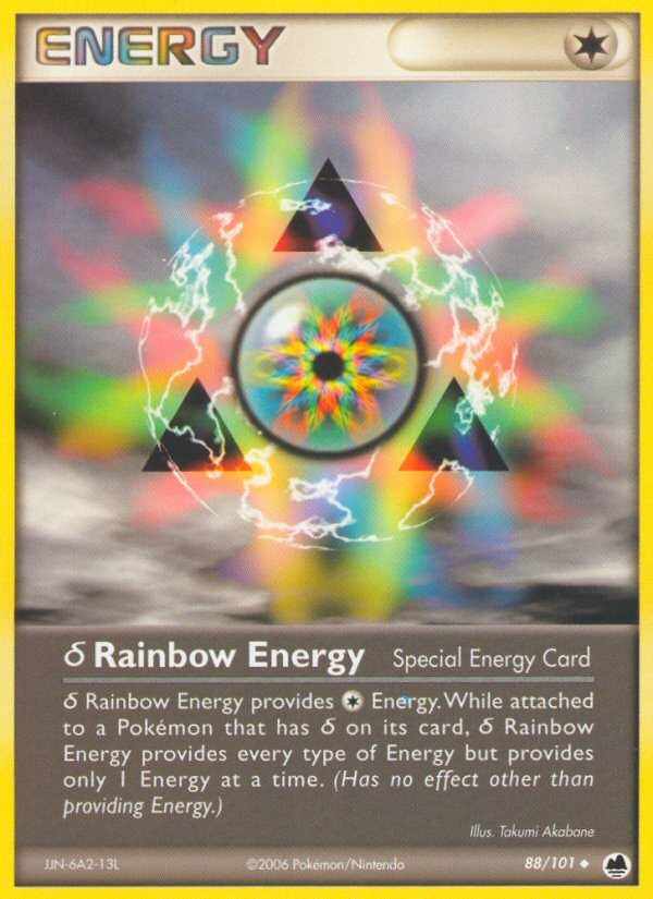Rainbow Energy (88/101) (Delta Species) [EX: Dragon Frontiers] | Good Games North