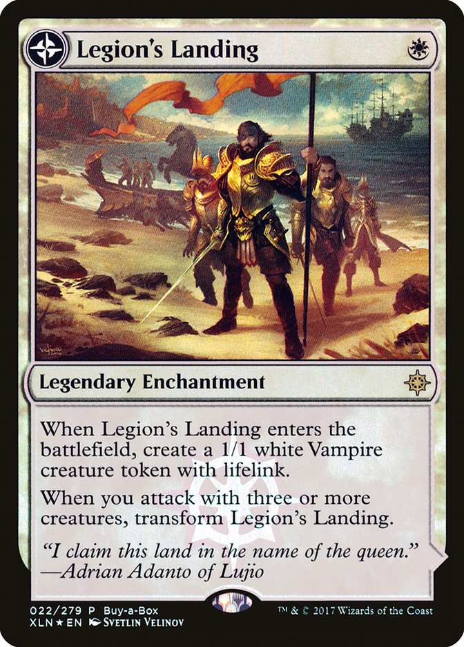 Legion's Landing // Adanto, the First Fort (Buy-A-Box) [Ixalan Treasure Chest] | Good Games North