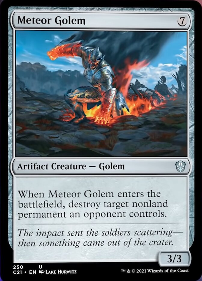 Meteor Golem [Commander 2021] | Good Games North